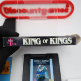 WISDOM TREE BIBLE GAME: KING OF KINGS THE EARLY YEARS (NATIVITY COVER) - CIB COMPLETE! Cleaned & Tested! (NES Nintendo)