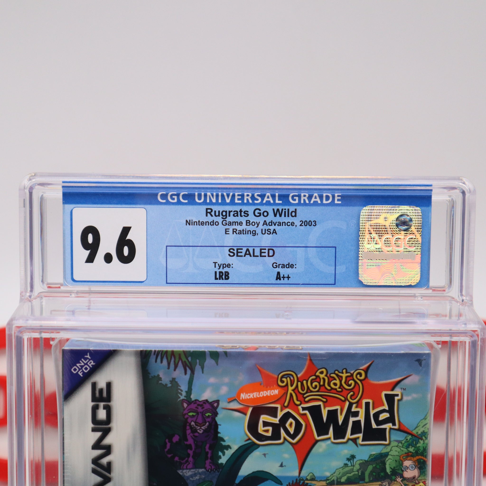 RUGRATS GO WILD - CGC GRADED 9.6 A++! NEW & Factory Sealed! (Game