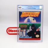 NINTENDO POWER ISSUE #5 - NINJA GAIDEN COVER - CGC GRADED 6.5