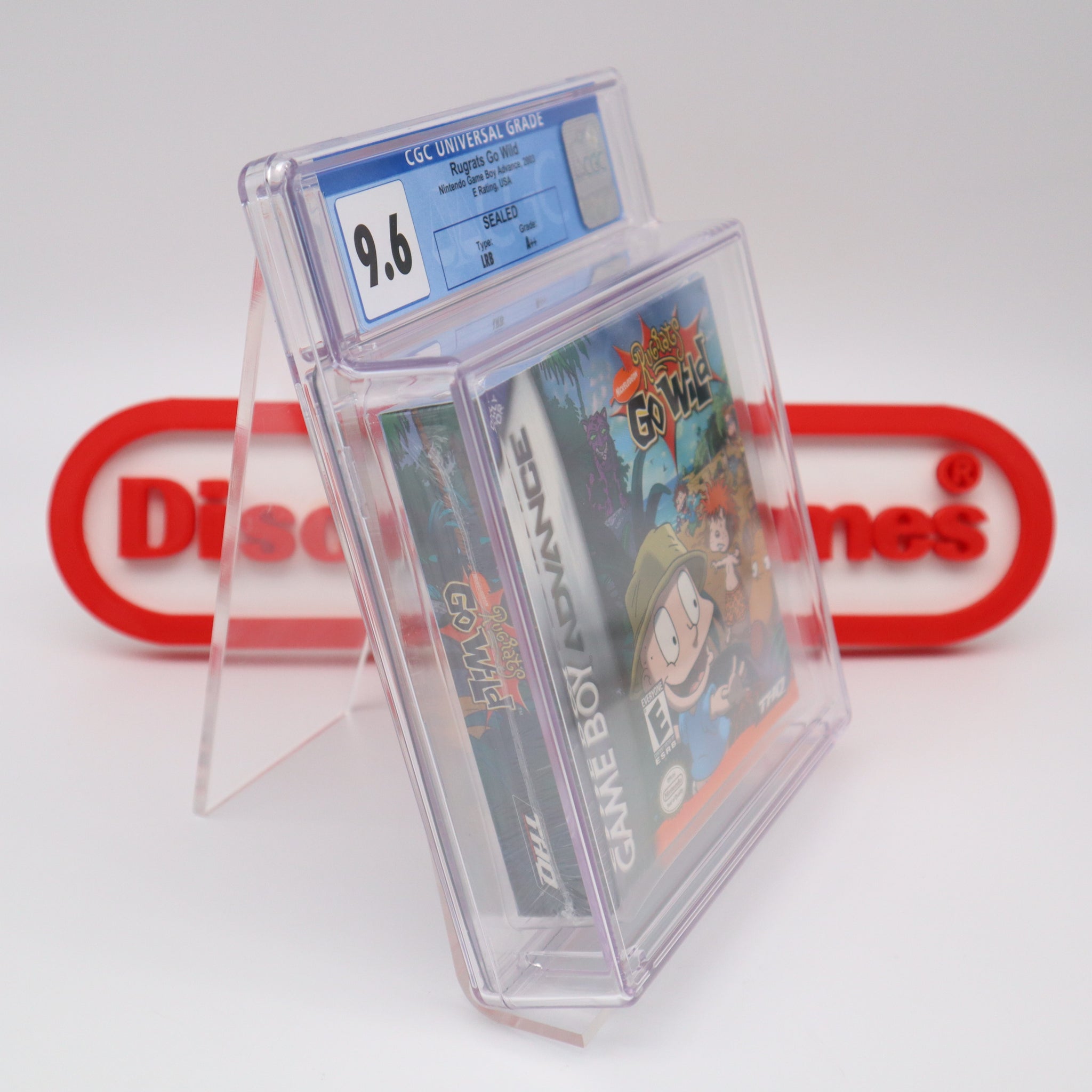 RUGRATS GO WILD - CGC GRADED 9.6 A++! NEW & Factory Sealed! (Game