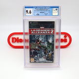 MARVEL ULTIMATE ALLIANCE 2 / LA GRANDE ALLEANZA 2 (ITALIAN VARIANT!) CGC GRADED 9.6 A+! NEW & Factory Sealed! (PSP PlayStation Portable)