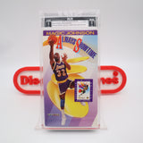 MAGIC JOHNSON: ALWAYS SHOWTIME NBA BASKETBALL - IGS GRADED 8 BOX & 8 SEAL! NEW & Factory Sealed with Authentic V-Overlap Seam! (VHS)