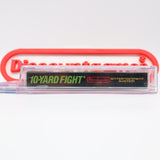 10-YARD FIGHT - CGC GRADED 9.0 CIB with 9.2 BOX! ROUND SOQ! (NES Nintendo)