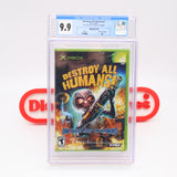 DESTROY ALL HUMANS - CGC GRADED 9.9 A+! NEW & Factory Sealed! (XBOX)