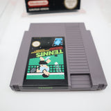 TENNIS - Black Box Game - European Version - OPENED BUT UNPLAYED! (NES Nintendo)