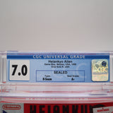 HEIANKYO ALIEN - CGC GRADED 7.0 A+! NEW & Factory Sealed with Authentic H-Seam! (Game Boy Original)