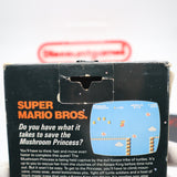 SUPER MARIO BROS. BROTHERS 1 - STICKER SEAL, NO CODE, HANGTAB, CIB! (NES Nintendo)