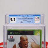 NBA LIVE 2004 BASKETBALL - CGC GRADED 9.2 A+! NEW & Factory Sealed! (XBOX)