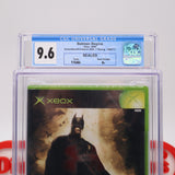 BATMAN BEGINS - CGC GRADED 9.6 A+! NEW & Factory Sealed! (XBOX)