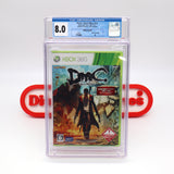 DMC: DEVIL MAY CRY (JAPANESE VARIANT) - CGC GRADED 8.0 A! NEW & Factory Sealed! (XBox 360)