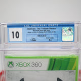 BATMAN: THE TELLTALE SERIES - HIGHEST/PERFECT GRADED CGC 10 A++! NEW & Factory Sealed! (XBox 360)