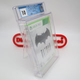 BATMAN: THE TELLTALE SERIES - HIGHEST/PERFECT GRADED CGC 10 A++! NEW & Factory Sealed! (XBox 360)