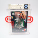 NFL QUARTERBACK CLUB - WATA GRADED 9.4 A! NEW & Factory Sealed! (SNES Super Nintendo)