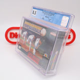 ROGER CLEMENS' MVP BASEBALL - CGC GRADED 8.5 A+! NEW & Factory Sealed with Authentic V-Seam! (SNES Super Nintendo)