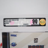 DOOM - VGA GRADED 90 MINT GOLD UNCIRCULATED! NEW & Factory Sealed! (Sega Saturn)