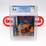THE INCREDIBLES: RISE OF THE MINER (ITALIAN VARIANT!) CGC GRADED 9.4 A+! NEW & Factory Sealed! (Game Boy Advance GBA)