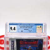 THE INCREDIBLES: RISE OF THE MINER (ITALIAN VARIANT!) CGC GRADED 9.4 A+! NEW & Factory Sealed! (Game Boy Advance GBA)