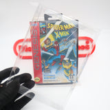 SPIDER-MAN X-MEN: ARCADE'S REVENGE - NEW & Factory Sealed with Authentic Tube Seal! (Sega Genesis)