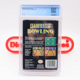 CHAMPIONSHIP BOWLING - CGC GRADED 8.5 A! NEW & Factory Sealed with Authentic H-Seam! (NES Nintendo)