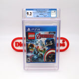 LEGO MARVEL AVENGERS - CGC GRADED 9.2 A+! NEW & Factory Sealed! (PS4 PlayStation 4)