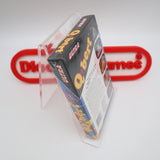 Q*BERT / QBERT / Q-BERT - NEW & Factory Sealed with Authentic H-Seam and ROUND SOQ! (NES Nintendo)