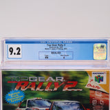 TOP GEAR RALLY 2 II RACING - CGC GRADED 9.2 A! NEW & Factory Sealed! (Nintendo 64 N64)