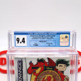 AMERICAN DRAGON: JAKE LONG - CGC GRADED 9.4 A+! NEW & Factory Sealed! (Game Boy Advance GBA)