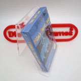 MILON'S SECRET CASTLE with ROUND SOQ! NEW & Factory Sealed with Authentic H-Seam! (NES Nintendo)