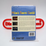 MILON'S SECRET CASTLE with ROUND SOQ! NEW & Factory Sealed with Authentic H-Seam! (NES Nintendo)