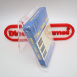MILON'S SECRET CASTLE with ROUND SOQ! NEW & Factory Sealed with Authentic H-Seam! (NES Nintendo)