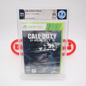 CALL OF DUTY: GHOSTS - WATA GRADED 9.6 A+! NEW & Factory Sealed! (XBox 360)