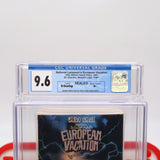NATIONAL LAMPOON'S EUROPEAN VACATION - CGC GRADED 9.6 A+! NEW & Factory Sealed with Authentic H-Overlap Seam! (VHS)