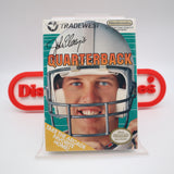 JOHN ELWAY'S QUARTERBACK NFL FOOTBALL - NEW & Factory Sealed with Authentic H-Seam! (NES Nintendo)