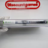 CALL OF DUTY: GHOSTS - WATA GRADED 9.6 A+! NEW & Factory Sealed! (XBox 360)