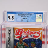 BACKYARD SPORTS BASKETBALL 2007 - CGC GRADED 9.8 A++! NEW & Factory Sealed! (Game Boy Advance GBA)