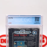 DICK TRACY - CGC GRADED 9.8 A! NEW & Factory Sealed with Authentic Tube Seal! (Sega Genesis)