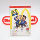 MCDONALD'S MC / M.C. KIDS - NEW & Factory Sealed with Authentic H-Seam! (NES Nintendo)