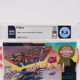 F-ZERO - WATA GRADED 9.6 A++! NEW & Factory Sealed with Authentic V-Seam! (SNES Super Nintendo)