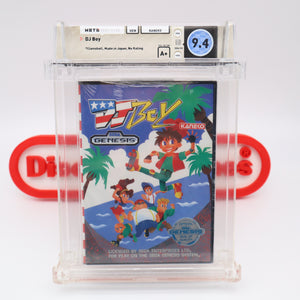 D.J. / DJ BOY - WATA GRADED 9.4 A+! NEW & Factory Sealed! (Sega Genesis)