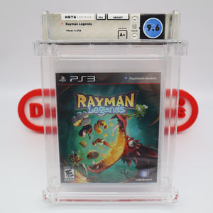 RAYMAN LEGENDS - WATA GRADED 9.6 A+! NEW & Factory Sealed! (PS3 PlayStation 3)