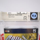 ROLLERCOASTER TYCOON 3: GOLD! WATA GRADED 9.4 A! NEW & Factory Sealed! (PC Computer Game)