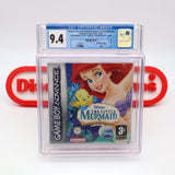 DISNEY'S THE LITTLE MERMAID: MAGIC IN TWO KINGDOMS - CGC GRADED 9.4 A+! NEW & Factory Sealed! (Game Boy Advance GBA)