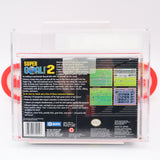 SUPER GOAL! 2 II SOCCER - VGA GRADED 85+ NM+ GOLD! NEW & Factory Sealed with Authentic V-Seam! (SNES Super Nintendo)