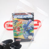 CYBER STADIUM SERIES: BASE WARS - NEW & Factory Sealed with Authentic H-Seam! (NES Nintendo)