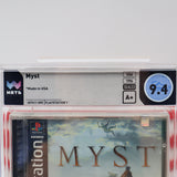 MYST - WATA GRADED 9.4 A+! NEW & Factory Sealed! (PS1 PlayStation 1)