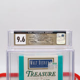 TREASURE ISLAND - CGC PEDIGREE GRADED 9.6 A++! NEW & Factory Sealed with Authentic V-Overlap Seam! (VHS)