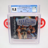 MTV'S CELEBRITY DEATHMATCH - CGC GRADED 9.8 A++! NEW & Factory Sealed! (PS1 PlayStation 1)