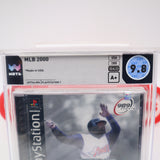 MLB 2000 / MAJOR LEAGUE BASEBALL - WATA GRADED 9.8 A+! NEW & Factory Sealed! (PS1 PlayStation 1)