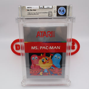 MS. PAC-MAN / MRS. PACMAN - WATA GRADED 9.4 A++! NEW & Factory Sealed! (Atari 2600)