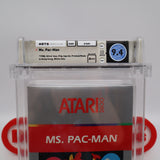 MS. PAC-MAN / MRS. PACMAN - WATA GRADED 9.4 A++! NEW & Factory Sealed! (Atari 2600)